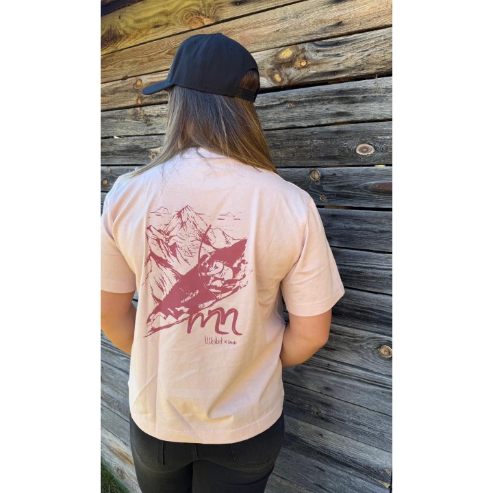 W oversize Shirt, pale pink