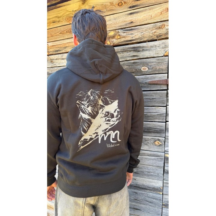 Unisexe hoodie, black